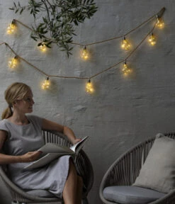 Dehner Solar Lichterkette Manaus -Gartenladen Im Freien 6646640 WE MO 002 DehnerSolarleuchteSolarLichterketteManaus