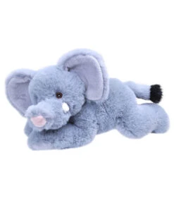 WILD REPUBLIC® Stofftier Elefant, Ca. B25/H11 Cm
