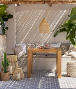 Dehner Teaktisch Havanna, Ca. B90/H75/T90 Cm -Gartenladen Im Freien 6657415 WE MO 001 TischHavanna