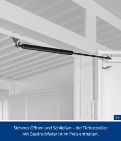 Hörmann Berry-Gerätehaus Modern-S Typ 1, Ca. B258,8/H216/T121,3 Cm -Gartenladen Im Freien 6669378 WE DE 002 HoermannMetallgeraetehaus