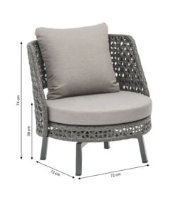 Dehner Balkonset Nizza, 3-teilig -Gartenladen Im Freien 6670962 WE BG 001 DehnerBalkonsetNizzaSessel