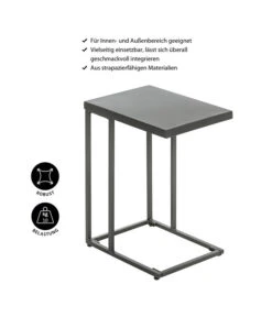 Dehner Beistelltisch Noah, Ca. B43/H56/T30,5 Cm -Gartenladen Im Freien 6701643 WE IG 001 BeistelltischNoah