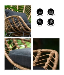 Dehner Geflechtsessel Venezia -Gartenladen Im Freien 6701650 WE IG FS 001 DehnerGeflechtsesselVenezia