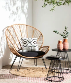 Dehner Geflechtsessel Venezia -Gartenladen Im Freien 6701650 WE MO 001 DehnerGeflechtsesselVenezia