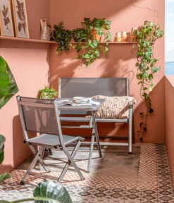 Dehner Klappbank Chicago, 2-Sitzer -Gartenladen Im Freien 6701783 WE MO 001 BalkongruppeChicago