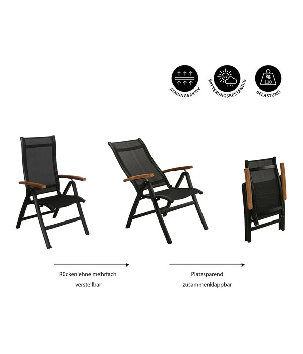 Dehner Klappsessel Chicago Wood 6 Dehner Klappsessel Chicago Wood – Bild 6