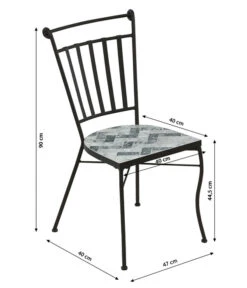 Dehner Mosaikstuhl Letizia -Gartenladen Im Freien 6702070 WE BG 001 DehnerMosaikStuhlLetiziaNeu