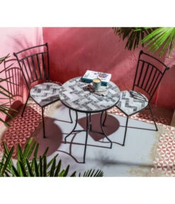 Dehner Mosaikstuhl Letizia -Gartenladen Im Freien 6702203 WE MO 001 DehnerMosaikStuhlLetiziaNeu