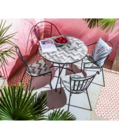 Dehner Mosaikstuhl Letizia -Gartenladen Im Freien 6702211 WE MO 001 DehnerMosaikStuhlLetiziaNeu