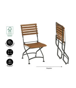 Dehner Klappstuhl Tegernsee -Gartenladen Im Freien 6708051 WE IG 001 KLAPPSTUHLTEGERNSEE