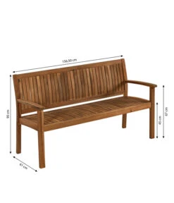 Dehner Gartenbank Valetta -Gartenladen Im Freien 6708614 WE BG 001 BankValetta3er