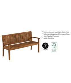 Dehner Gartenbank Valetta -Gartenladen Im Freien 6708614 WE IG 001 BankValetta3er