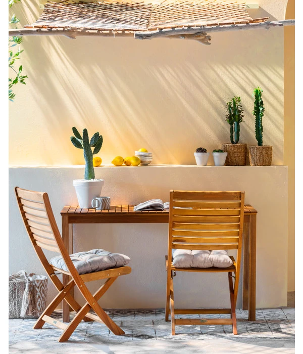 Dehner Balkontisch Macao, Ca. B142/H75/T40 Cm 3 Dehner Balkontisch Macao, Ca. B142/H75/T40 Cm – Bild 3