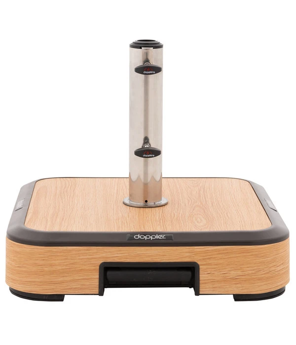 Doppler Schirmständer AluWood Trolley, 50 Kg 3 Doppler Schirmständer AluWood Trolley, 50 Kg – Bild 3