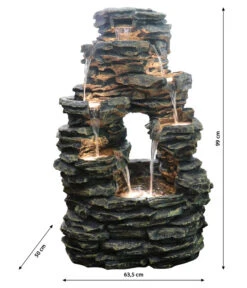 Dehner Polyresin-Gartenbrunnen Salto, Ca. H99 Cm -Gartenladen Im Freien 6742464 WE DE 001 DehnerPolyresinBrunnenSalto