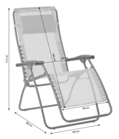 Lafuma Relaxsessel RSXA Clip, Batyline® -Gartenladen Im Freien 6745681 WE BG 001 RelaxliegeRSXASeigleSW
