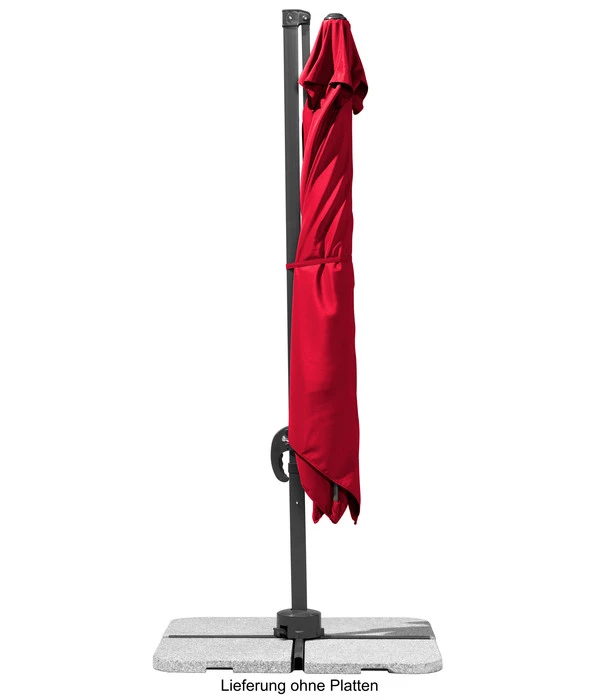 Schneider Ampelschirm Rhodos Junior, Quadratisch, Ca. B270/T270 Cm 4 Schneider Ampelschirm Rhodos Junior, Quadratisch, Ca. B270/T270 Cm – Bild 4