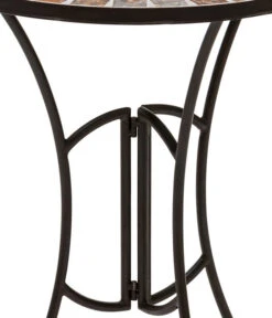 Dehner Mosaiktisch Grazia Halbrund, Ca. B60/H72,5/T31,5 Cm -Gartenladen Im Freien 6875132 WE DE 002 TischGrazia