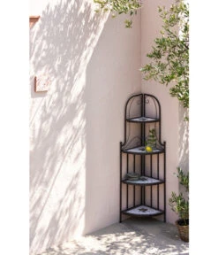 Dehner Mosaik Eckregal Diana, Ca. B33/H132,5/T33 Cm -Gartenladen Im Freien 6875165 WE MO 002 EckregalMosaikDiana