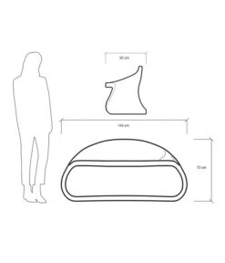 Farmet Kunststoff-Gartensofa For Two -Gartenladen Im Freien 6884258 WE DE 001 Sofafortwoelfenbein