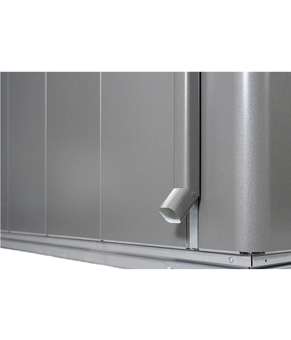 Biohort Gerätehaus Neo 3B, Dunkelgrau/silber 2 Biohort Gerätehaus Neo 3B, Dunkelgrau/silber – Bild 2