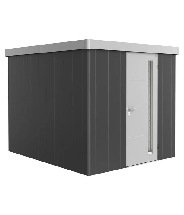 Biohort Gerätehaus Neo 3B, Dunkelgrau/silber 1 Biohort Gerätehaus Neo 3B, Dunkelgrau/silber