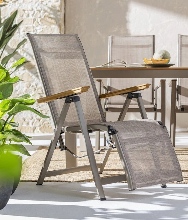 Dehner Relaxsessel Cleveland, Hellbraun 4 Dehner Relaxsessel Cleveland, Hellbraun – Bild 4