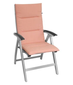 KETTtex Hochlehnerpolster Lindos Peach, Ca. B120/H4/T50 Cm -Gartenladen Im Freien 6906861 WE DE 004 KETTtexHochlehnerpolsterLindosPeach