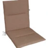 KETTtex Niederlehnerpolster Lindos Taupe, Ca. B100/H4/T50 Cm