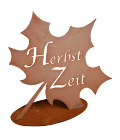 Ferrum Rost-Blatt Herbstzeit, Ca. H24 Cm