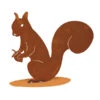 Ferrum Rost-Eichhörnchen Felix, Ca. H34 Cm