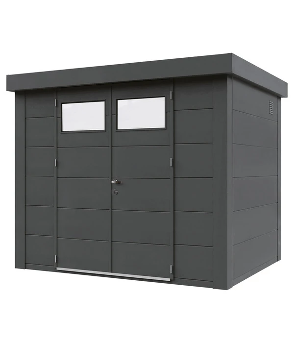 Wolff Finnhaus Metallgerätehaus Eleganto 2721, Ca. B288/H227/T228 Cm 1 Wolff Finnhaus Metallgerätehaus Eleganto 2721, Ca. B288/H227/T228 Cm