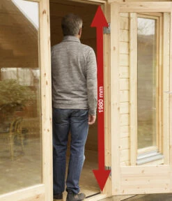 Wolff Finnhaus Gartenhaus Trondheim 70-D XL, Inkl. Lounge Rechts -Gartenladen Im Freien 6931604 WE DE 003 FinnhausGartenhausTrondheim70 DXLLoungerechts