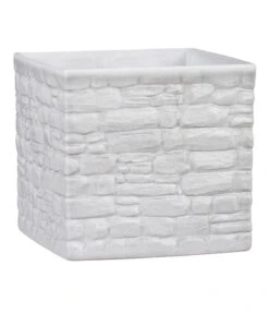 Scheurich Keramik-Übertopf Blanca, Eckig