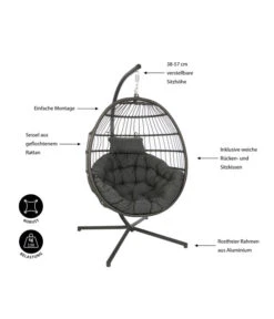 Sungörl Hängesessel Folt Meran -Gartenladen Im Freien 6935118 WE IG 001 HaengesesselFoltMeran