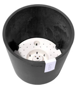 Ecopots Kunststoff-Topf Amsterdam Mit Wassersystem, Rund 8 Ecopots Kunststoff-Topf Amsterdam Mit Wassersystem, Rund -Gartenladen Im Freien 6949937 6949945 6949952 6949960 WE DE 001 EcopotsKunststoffTopfAmsterdammitWassersystemrunddunkelgrau