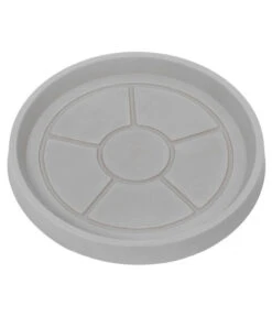 Farmet New Kunststoff-Topf Pegasus, Konisch, Inkl. Untersetzer, Ca. Ø60/H55 Cm -Gartenladen Im Freien 6965685 WE DE 001 FarmetTopfPegasusSteingrauUntersetzer