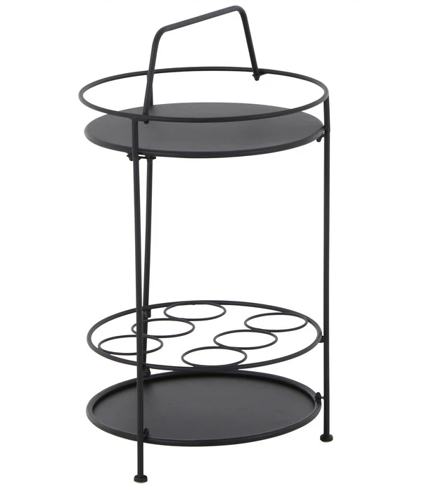 Siena Garden Beistelltisch Siero, Ca. Ø42/H74 Cm 2 Siena Garden Beistelltisch Siero, Ca. Ø42/H74 Cm – Bild 2