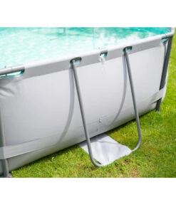 Summer Waves Frame Pool-Set, Oval, Anthrazit -Gartenladen Im Freien 6990832 WE DE 003 SummerWavesFramePool300x200x84cm