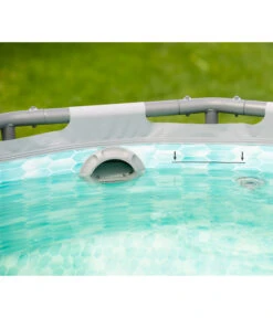 Summer Waves Frame Pool-Set, Oval, Anthrazit -Gartenladen Im Freien 6990832 WE DE 006 SummerWavesFramePool300x200x84cm