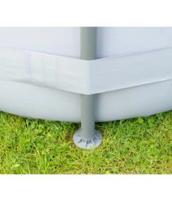 Summer Waves Frame Pool-Set, Oval, Anthrazit -Gartenladen Im Freien 6990832 WE DE 007 SummerWavesFramePool300x200x84cm