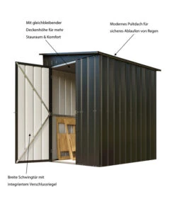 Globel Anlehnhaus Grat -Gartenladen Im Freien M200010606 WE IG 001 GlobelAnlehnhausGrat